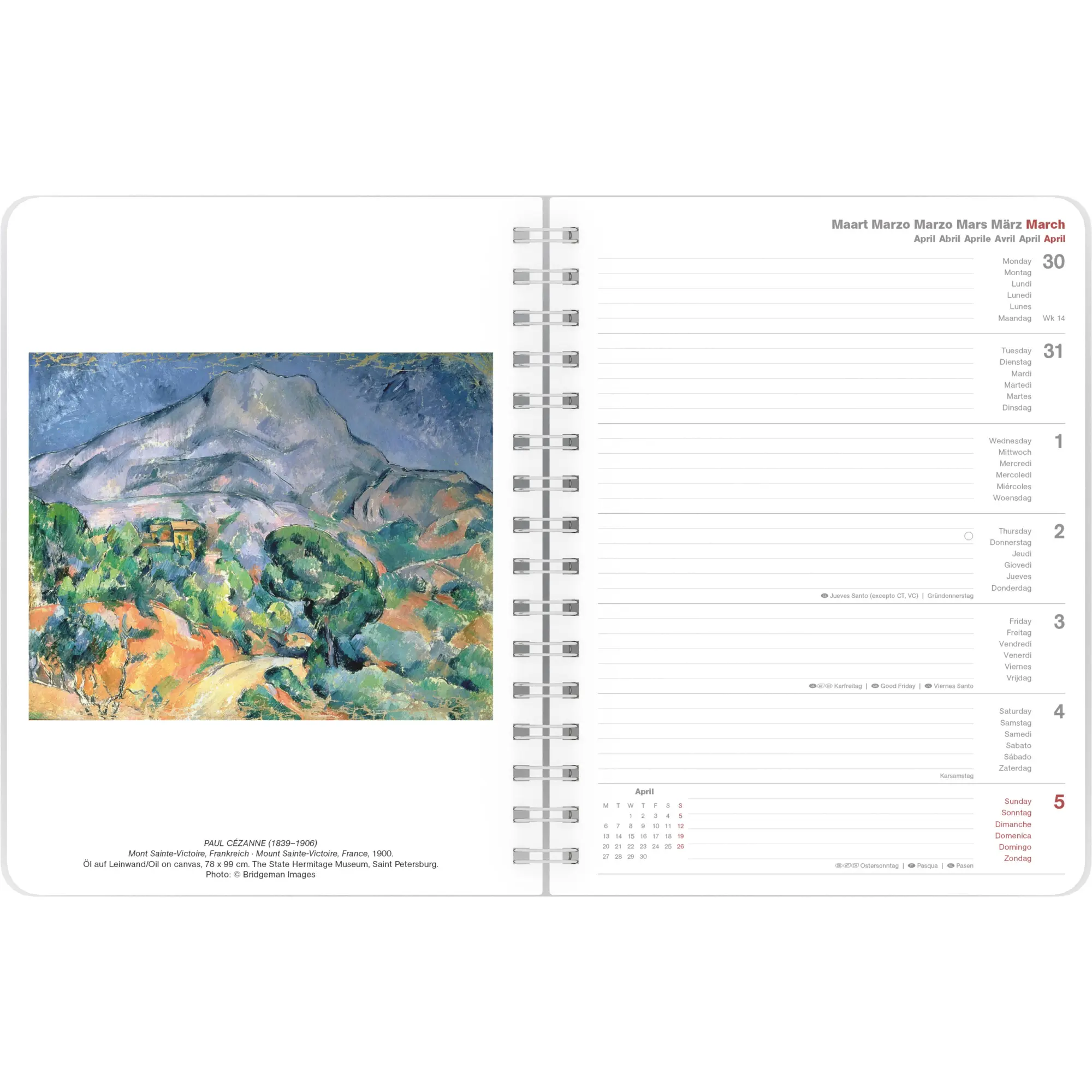 Bild: 4069095004719 | Impressionism 2026 - Diary - Buchkalender - Taschenkalender -...