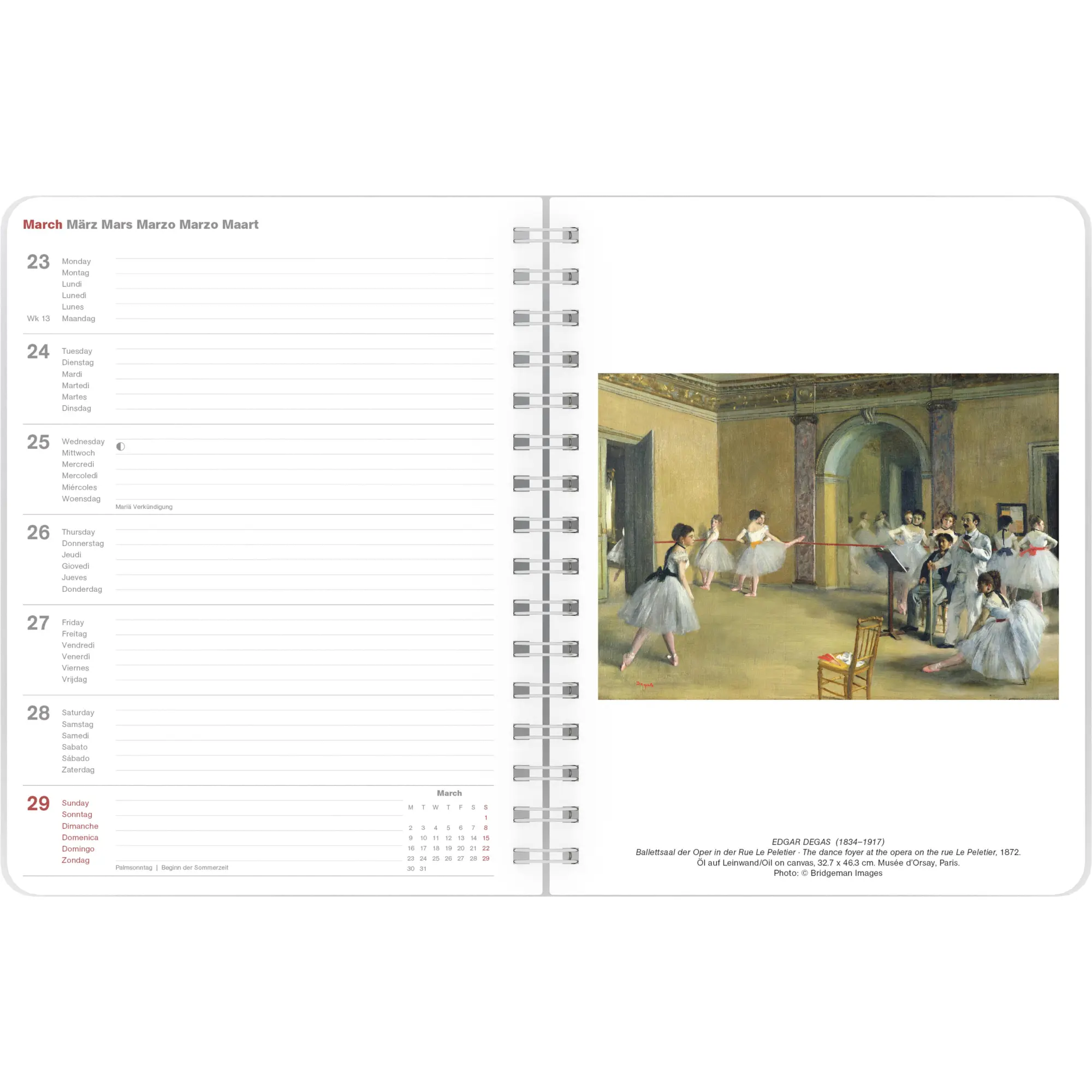 Bild: 4069095004719 | Impressionism 2026 - Diary - Buchkalender - Taschenkalender -...