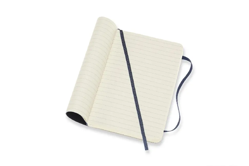 Bild: 8055002854719 | Moleskine Notizbuch Pocket/A6, Liniert, Soft Cover, Saphir | Moleskine