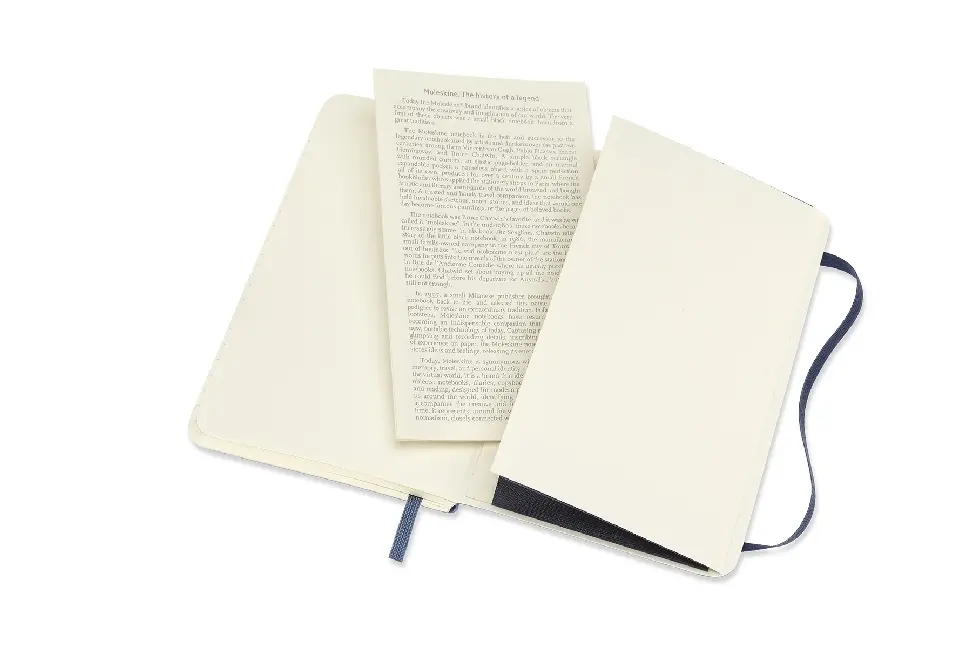 Bild: 8055002854719 | Moleskine Notizbuch Pocket/A6, Liniert, Soft Cover, Saphir | Moleskine