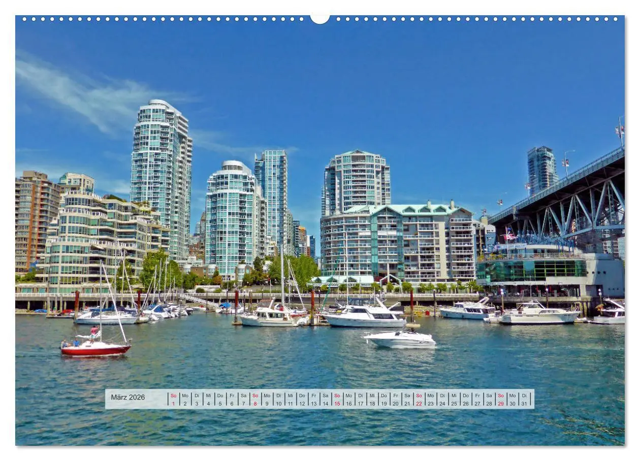 Bild: 9783457684719 | Vancouver Kanada 2026 (hochwertiger Premium Wandkalender 2026 DIN...