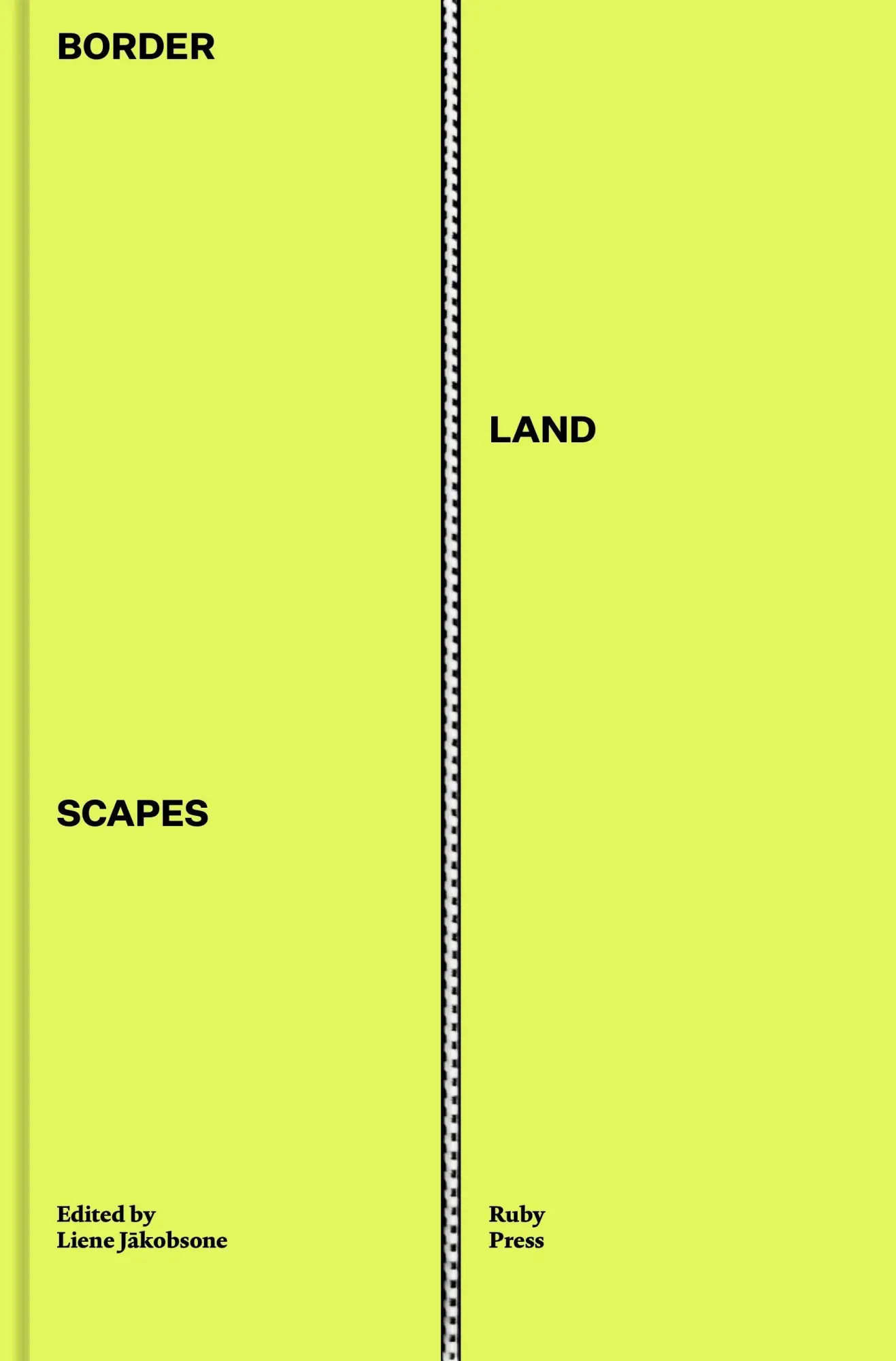 Cover: 9783944074719 | Border-Land-Scapes | Liene J¿kobsone | Buch | Englisch | 2026