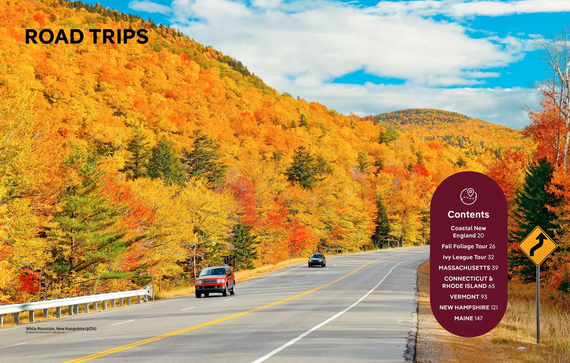 Bild: 9781837584819 | Lonely Planet Best Road Trips New England | Ray Bartlett (u. a.)