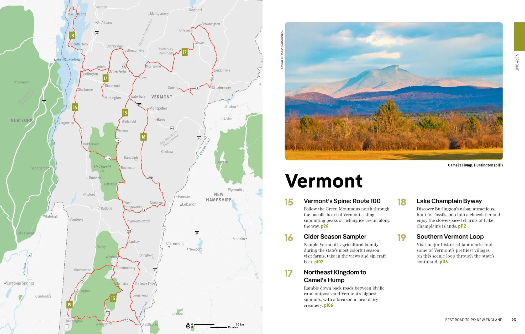 Bild: 9781837584819 | Lonely Planet Best Road Trips New England | Ray Bartlett (u. a.)