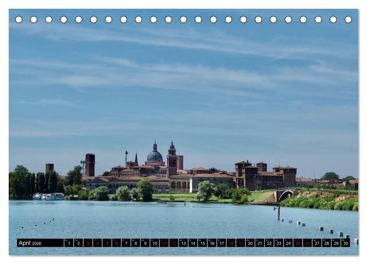 Bild: 9783457674819 | Die Renaissancestadt Mantua (Tischkalender 2026 DIN A5 quer),...