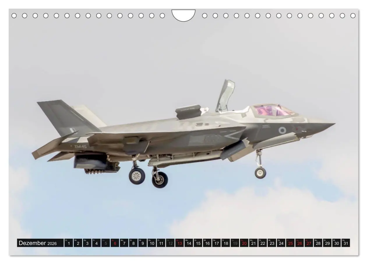 Bild: 9783457814819 | Militärjets am Boden und in der Luft (Wandkalender 2026 DIN A4...