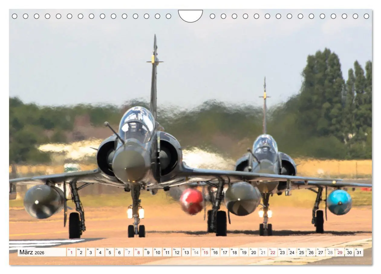 Bild: 9783457814819 | Militärjets am Boden und in der Luft (Wandkalender 2026 DIN A4...