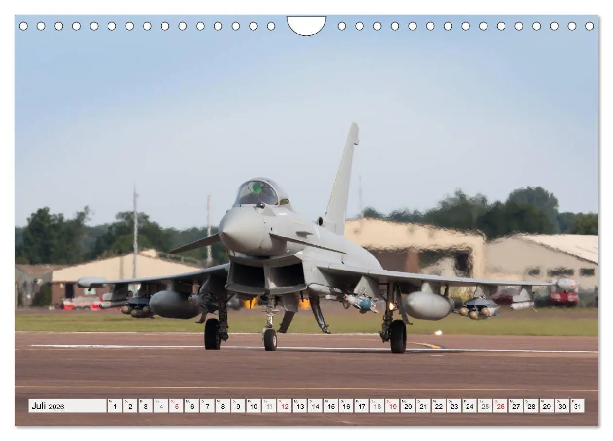 Bild: 9783457814819 | Militärjets am Boden und in der Luft (Wandkalender 2026 DIN A4...