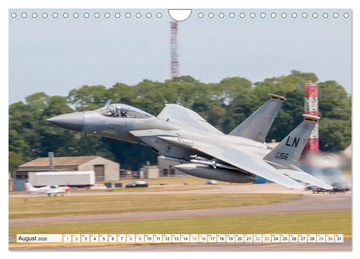 Bild: 9783457814819 | Militärjets am Boden und in der Luft (Wandkalender 2026 DIN A4...
