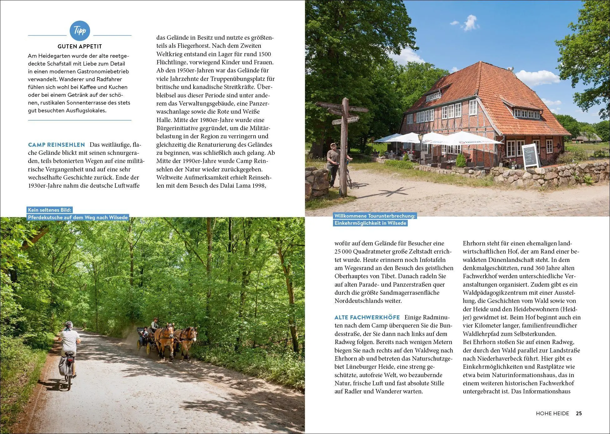 Bild: 9783734324819 | Die Lüneburger Heide erfahren 30 Radtouren durch malerische...