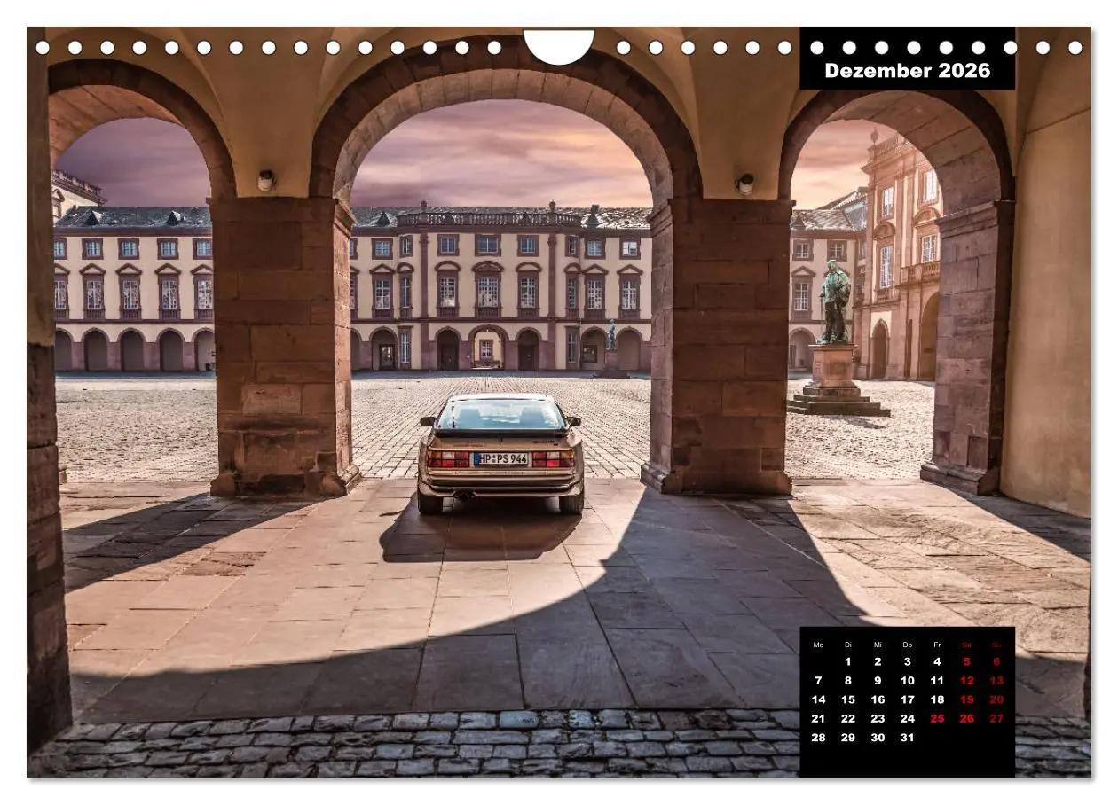 Bild: 9783457804919 | ´89 Porsche 944 S2 (Wandkalender 2026 DIN A4 quer), CALVENDO...