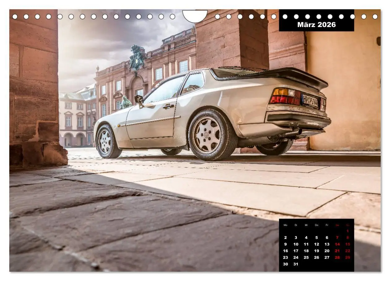 Bild: 9783457804919 | ´89 Porsche 944 S2 (Wandkalender 2026 DIN A4 quer), CALVENDO...