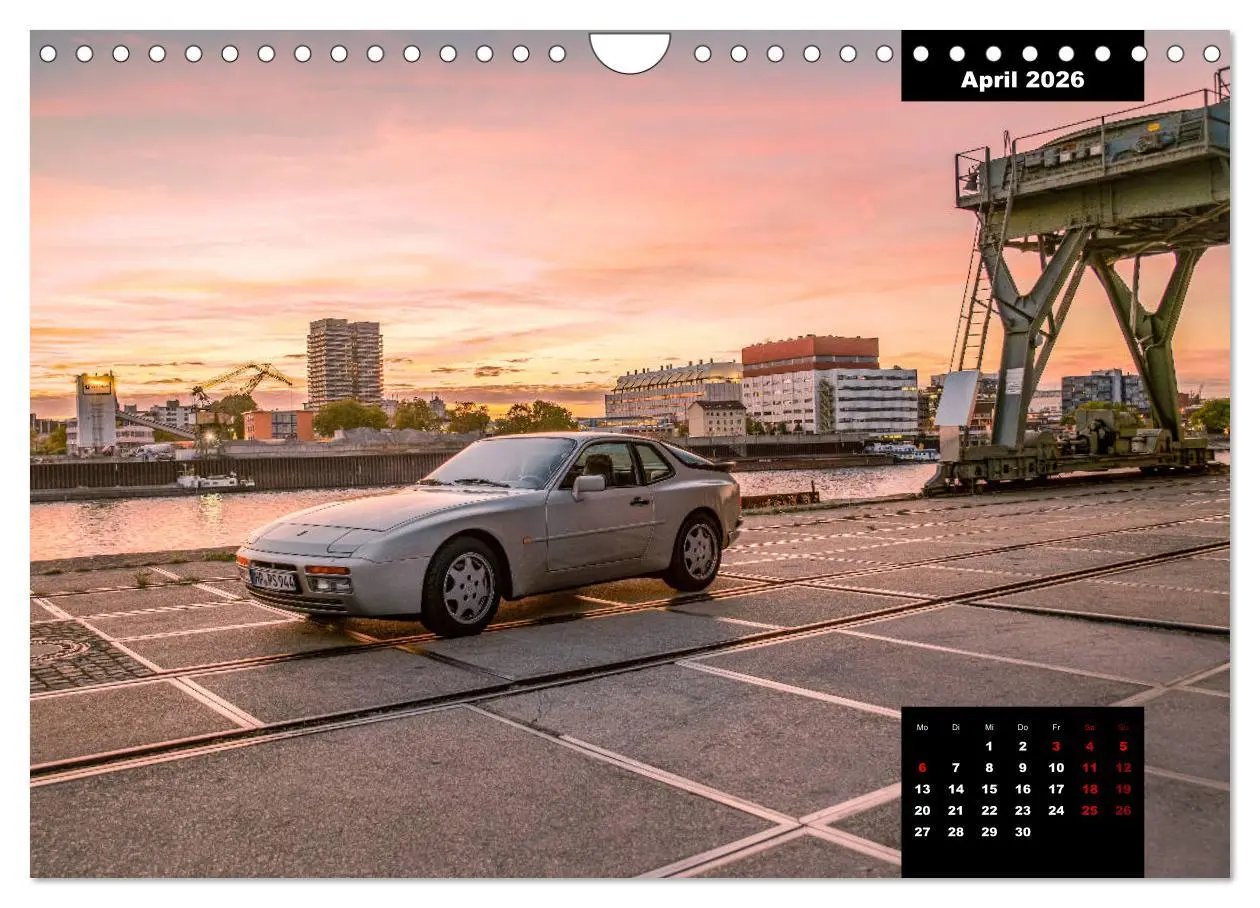 Bild: 9783457804919 | ´89 Porsche 944 S2 (Wandkalender 2026 DIN A4 quer), CALVENDO...
