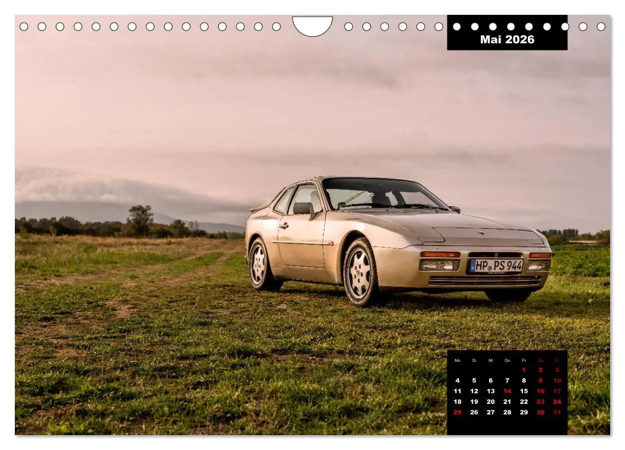 Bild: 9783457804919 | ´89 Porsche 944 S2 (Wandkalender 2026 DIN A4 quer), CALVENDO...