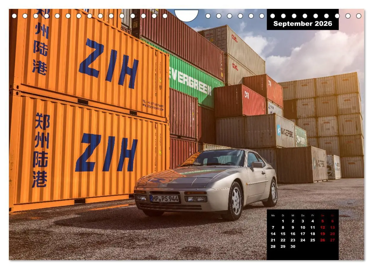 Bild: 9783457804919 | ´89 Porsche 944 S2 (Wandkalender 2026 DIN A4 quer), CALVENDO...