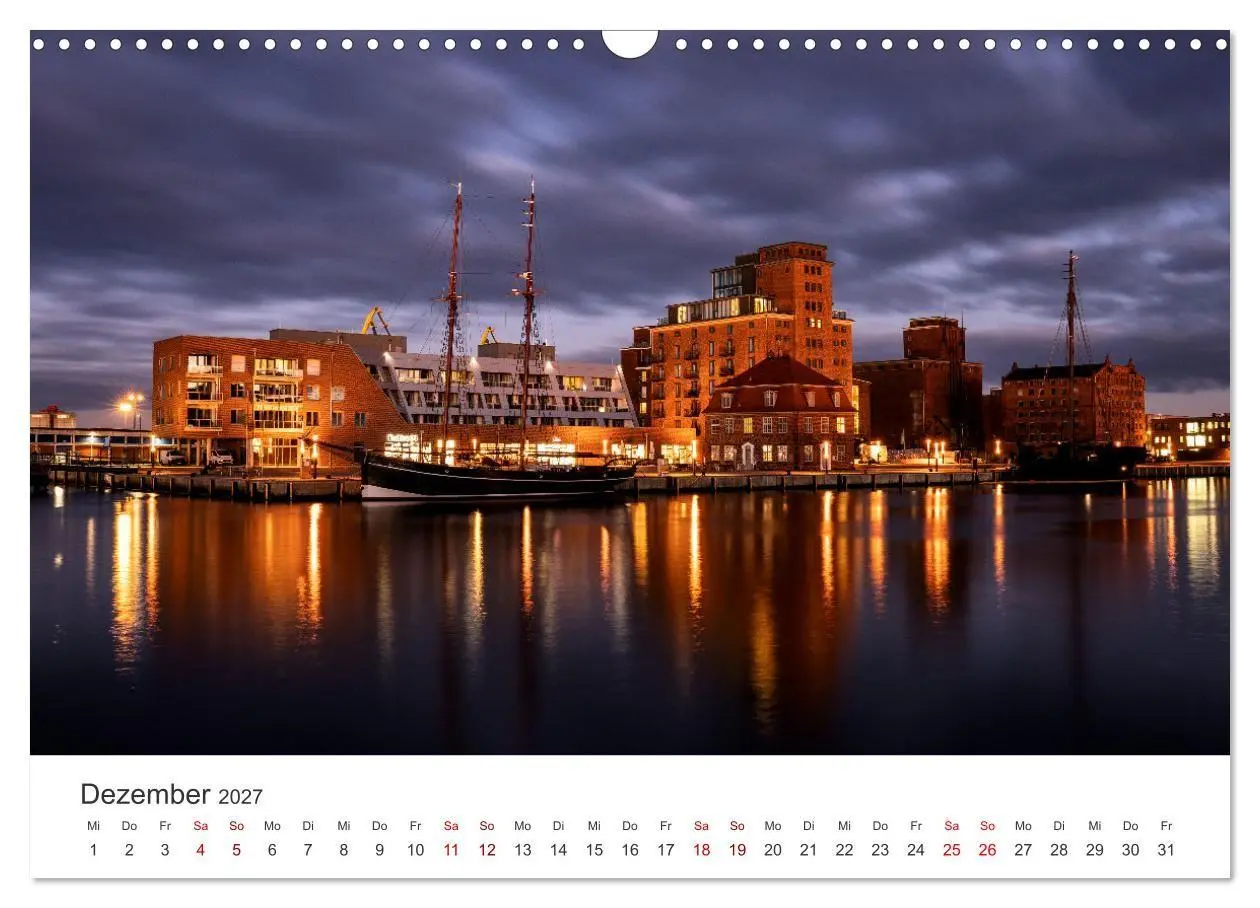 Bild: 9783569394919 | Unser schönes Wismar (Wandkalender 2027 DIN A3 quer), CALVENDO...