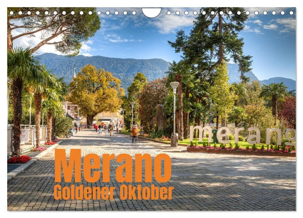 Cover: 9783569534919 | Merano Goldener Oktober (Wandkalender 2027 DIN A4 quer), CALVENDO...