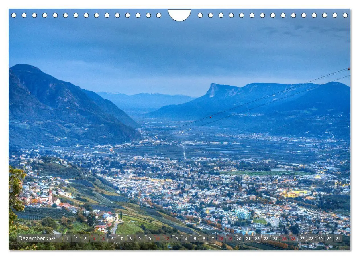 Bild: 9783569534919 | Merano Goldener Oktober (Wandkalender 2027 DIN A4 quer), CALVENDO...
