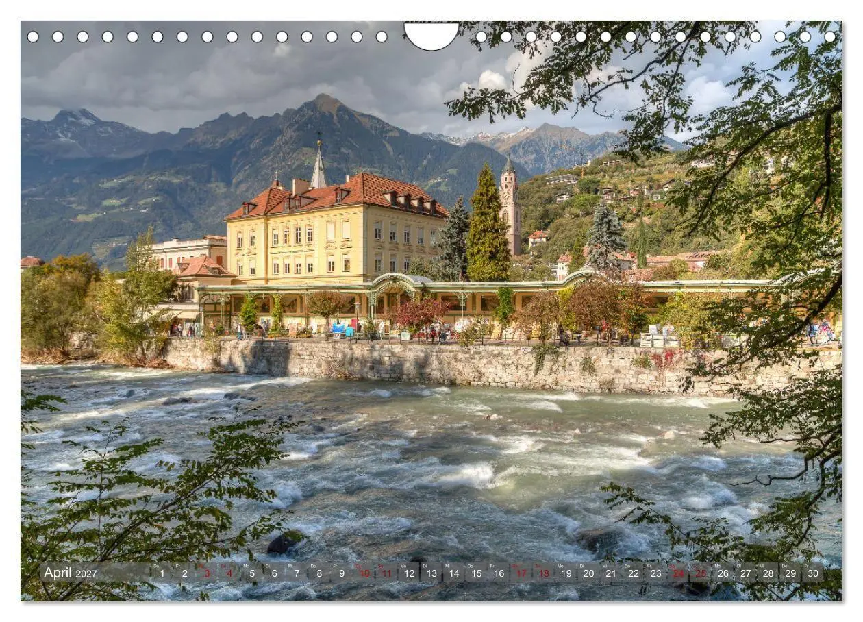 Bild: 9783569534919 | Merano Goldener Oktober (Wandkalender 2027 DIN A4 quer), CALVENDO...
