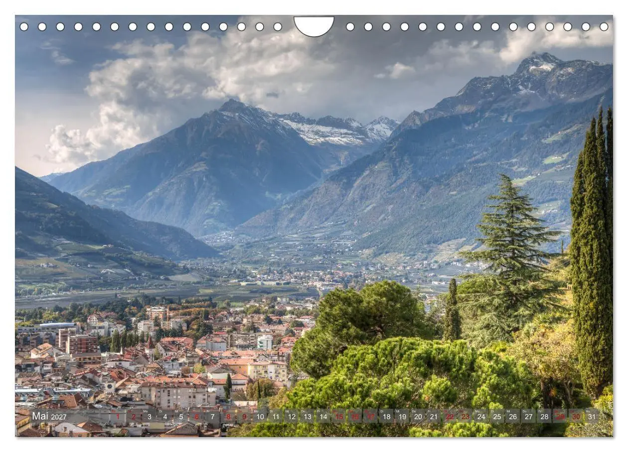 Bild: 9783569534919 | Merano Goldener Oktober (Wandkalender 2027 DIN A4 quer), CALVENDO...
