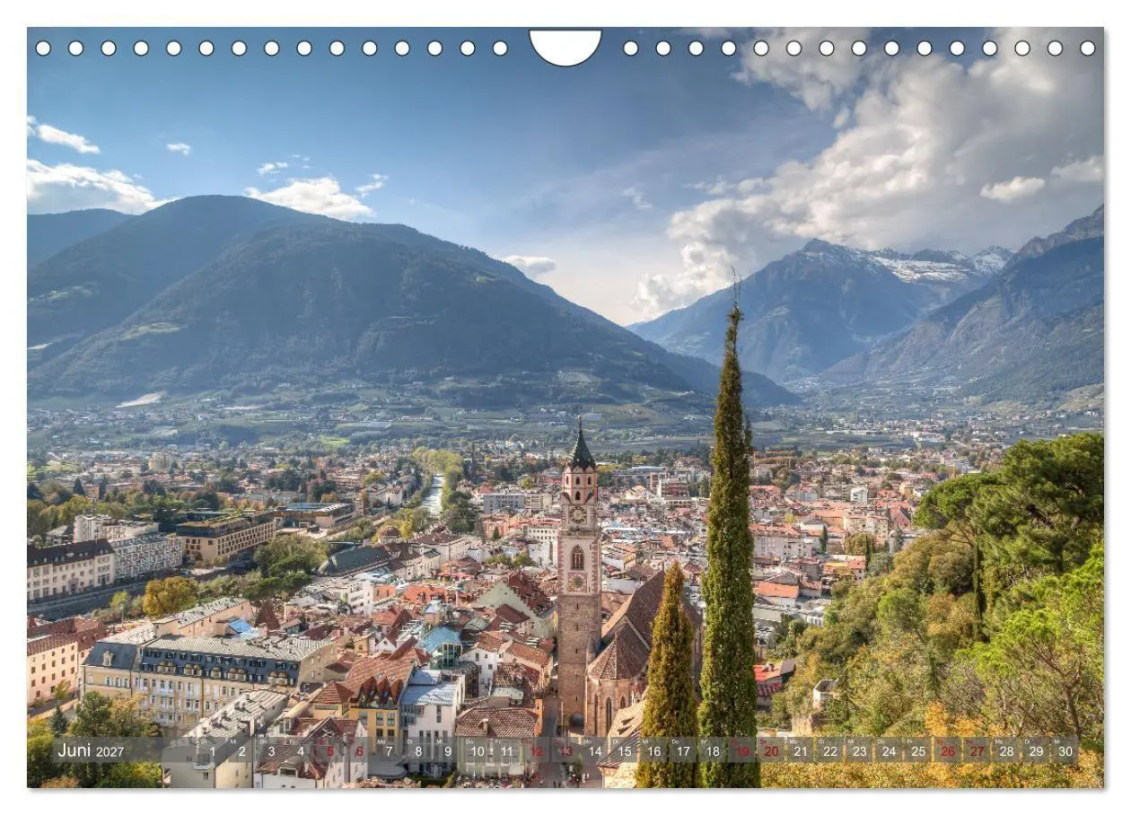 Bild: 9783569534919 | Merano Goldener Oktober (Wandkalender 2027 DIN A4 quer), CALVENDO...