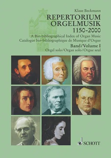 Cover: 9783795704919 | Repertorium Orgelmusik 1150-2000 | Klaus Beckmann | Buch | 1282 S.