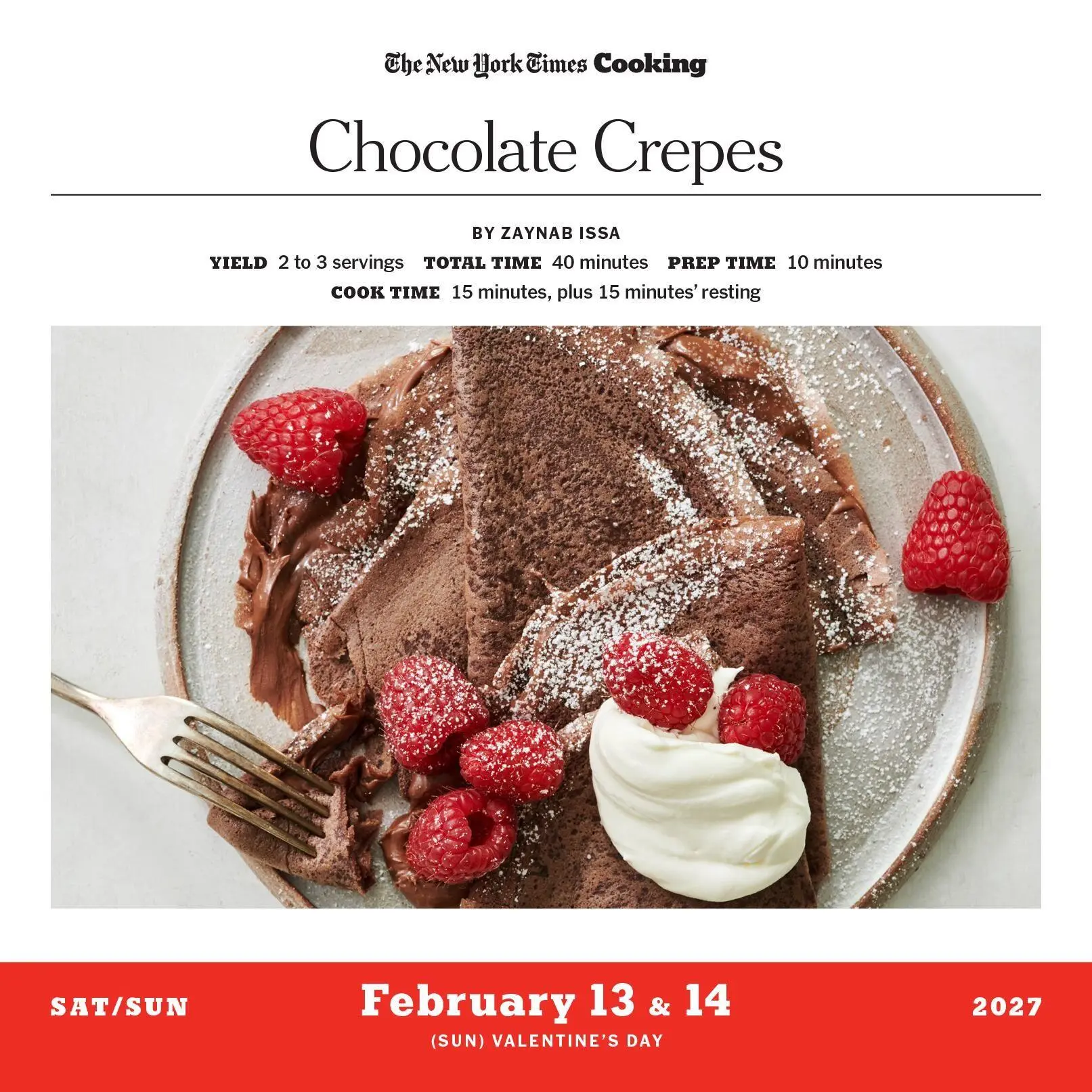 Bild: 9781523535019 | The New York Times Cooking Page-A-Day® Calendar 2027 | Kalender | 2027
