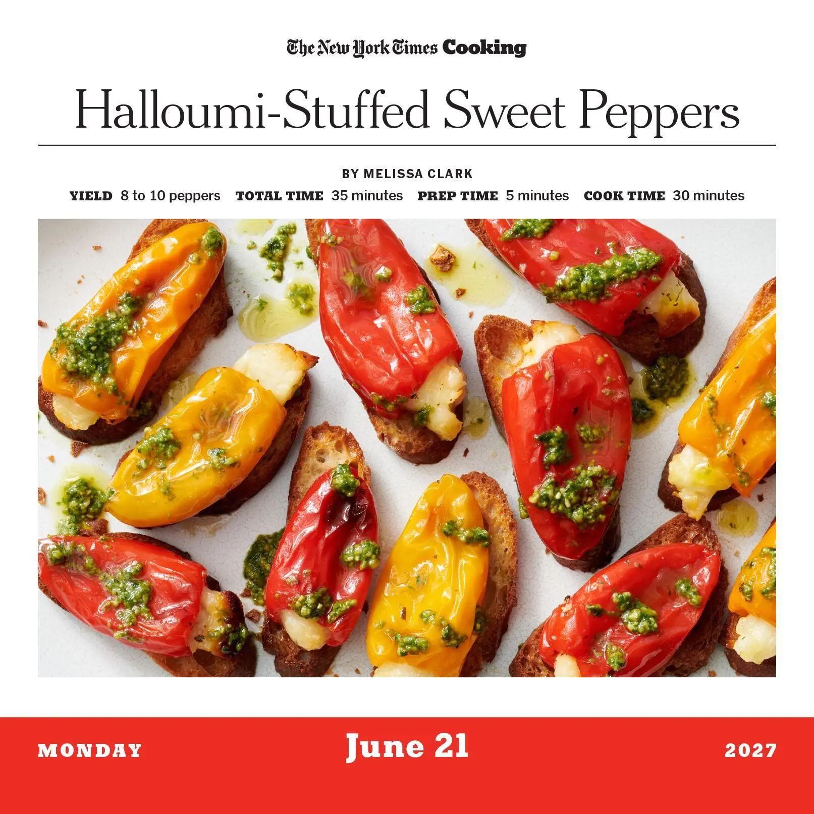 Bild: 9781523535019 | The New York Times Cooking Page-A-Day® Calendar 2027 | Kalender | 2027