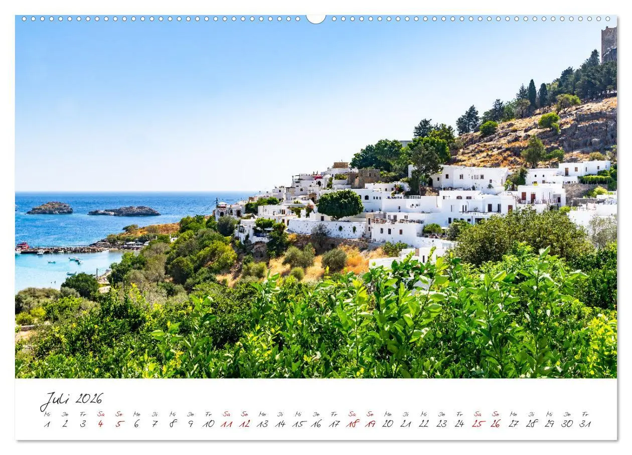 Bild: 9783457625019 | Rhodos - Die faszinierende Insel in der Ägäis (Wandkalender 2026...