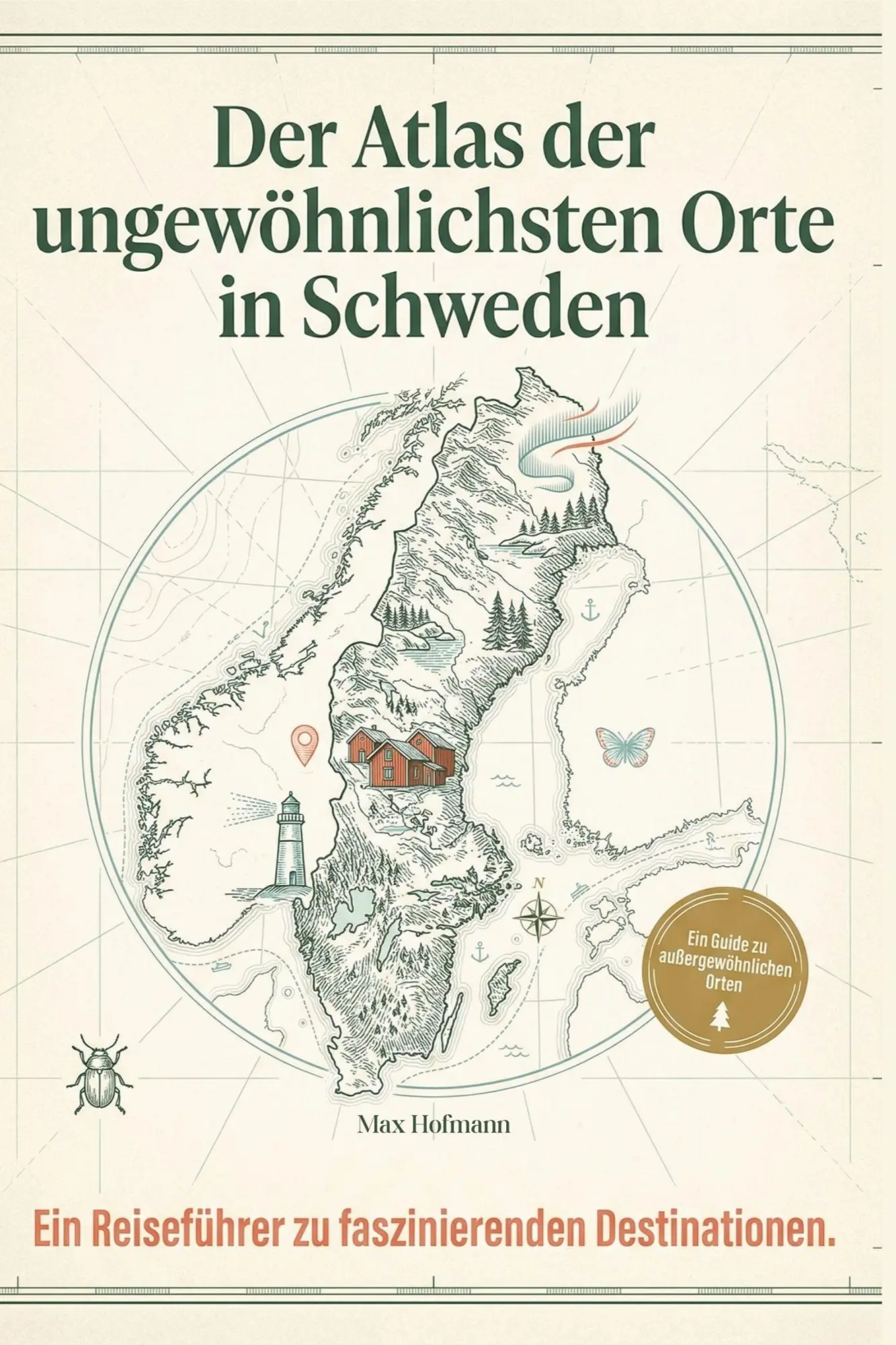 Cover: 9783695395019 | Der Atlas der ungewöhnlichsten Orte in Schweden | Max Hofmann | Buch