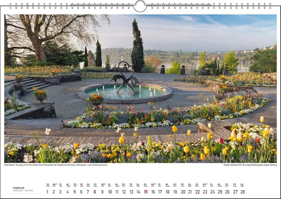Bild: 9783861925019 | Malerischer Bodensee 2026 | Holger Spiering | Kalender | Spiralbindung