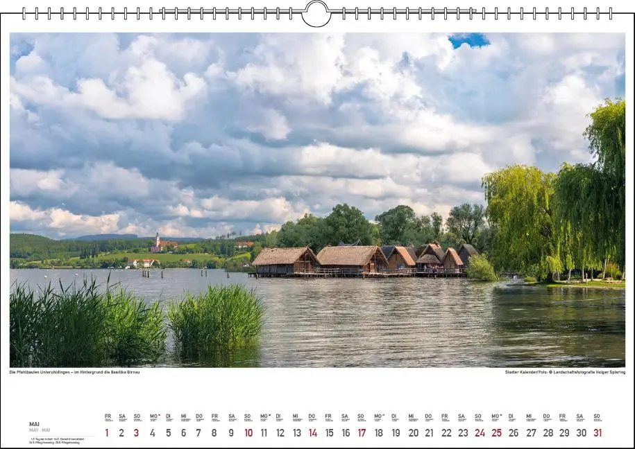 Bild: 9783861925019 | Malerischer Bodensee 2026 | Holger Spiering | Kalender | Spiralbindung