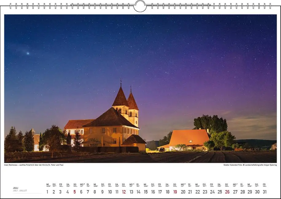 Bild: 9783861925019 | Malerischer Bodensee 2026 | Holger Spiering | Kalender | Spiralbindung