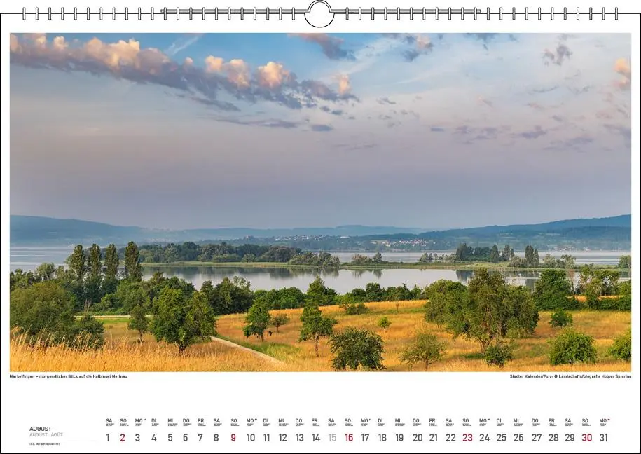 Bild: 9783861925019 | Malerischer Bodensee 2026 | Holger Spiering | Kalender | Spiralbindung