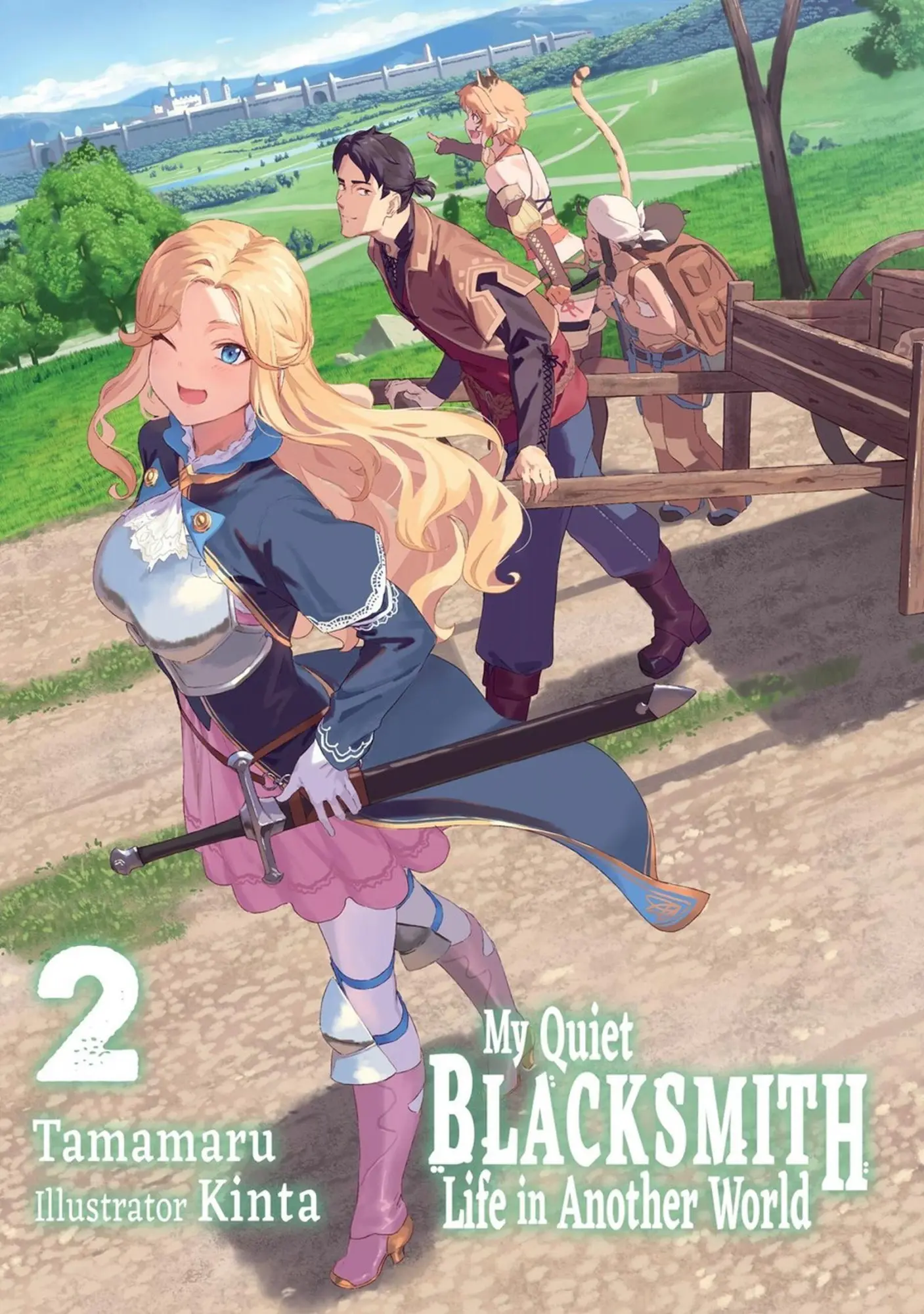 Cover: 9781718345119 | My Quiet Blacksmith Life in Another World: Volume 2 (Light Novel)