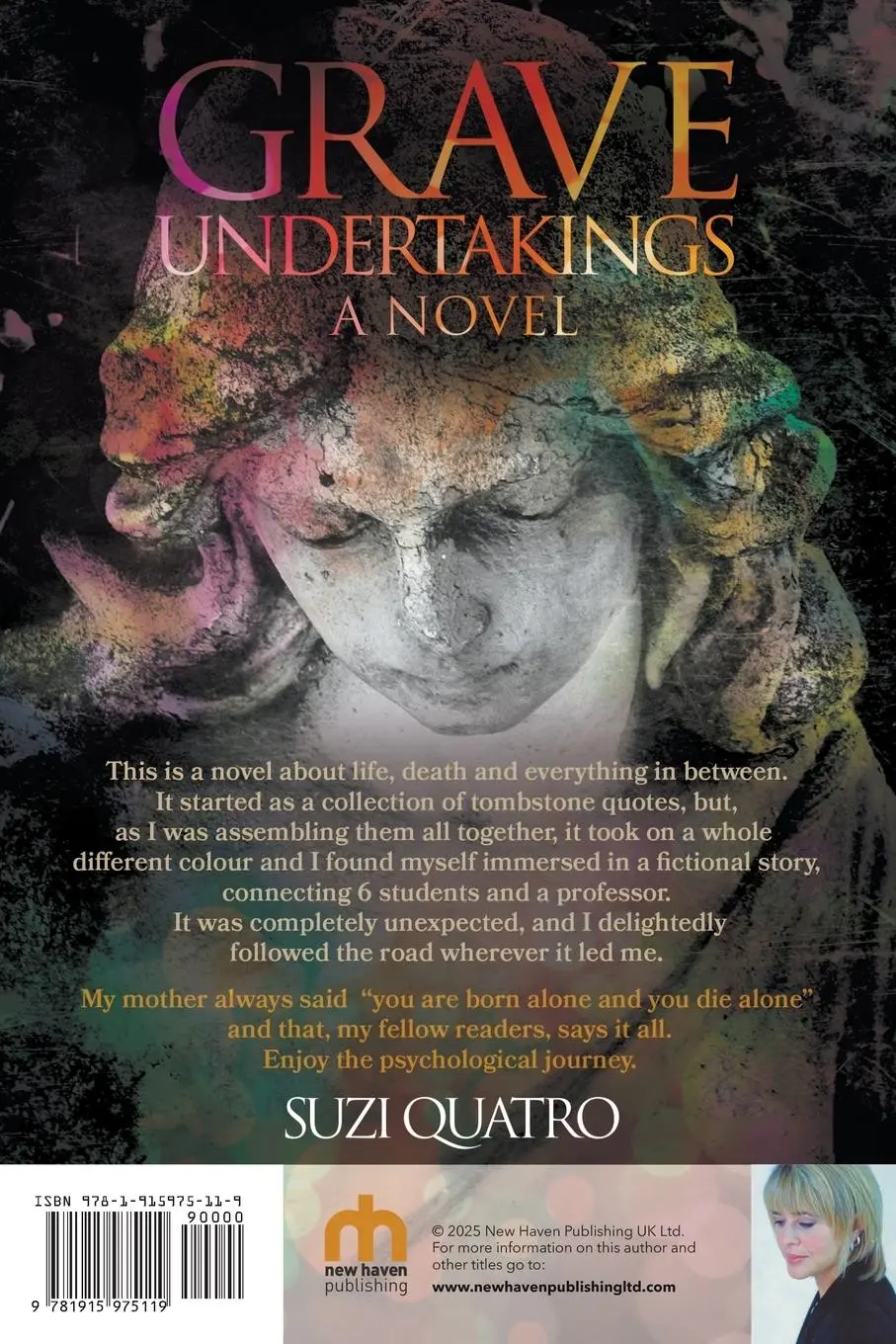 Rückseite: 9781915975119 | Grave Undertakings | Suzi Quatro | Taschenbuch | Englisch | 2025