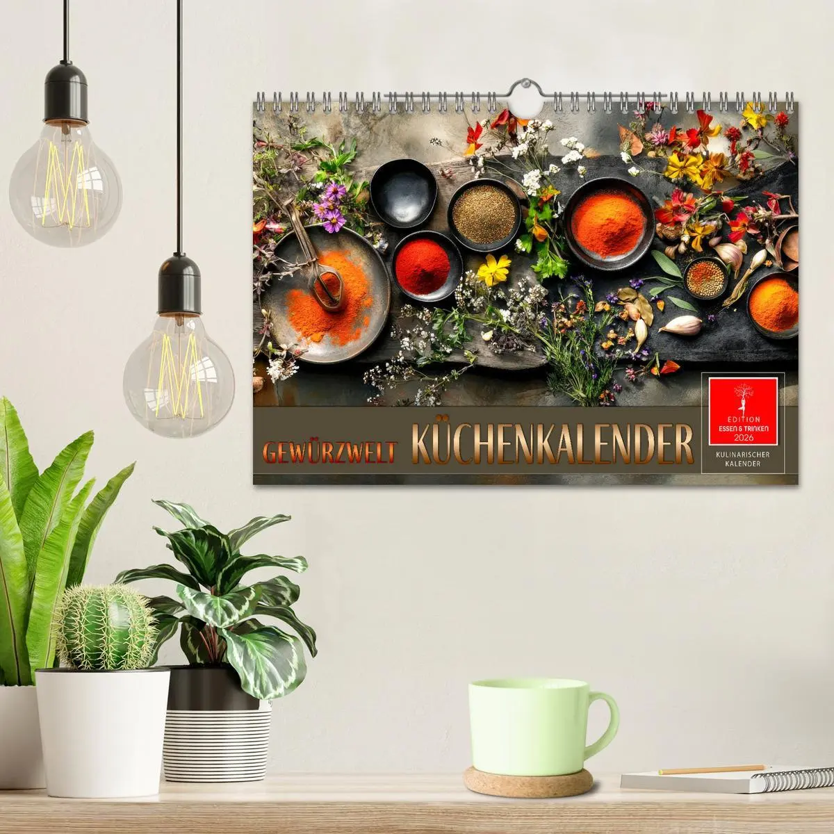 Bild: 9783457305119 | Küchenkalender Gewürzwelt (Wandkalender 2026 DIN A4 quer), CALVENDO...