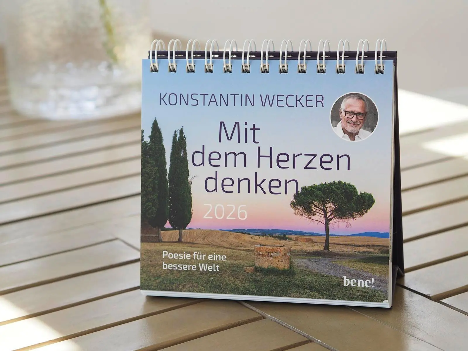 Bild: 4251693905219 | Wochenkalender 2026: Mit dem Herzen denken | Konstantin Wecker | 2026