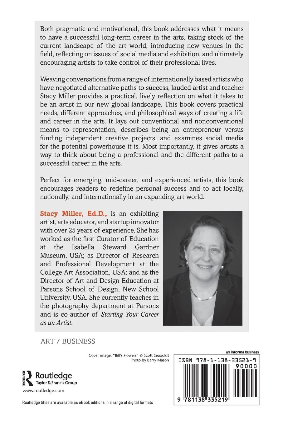 Rückseite: 9781138335219 | Career Management for Artists | Stacy Miller | Taschenbuch | Englisch