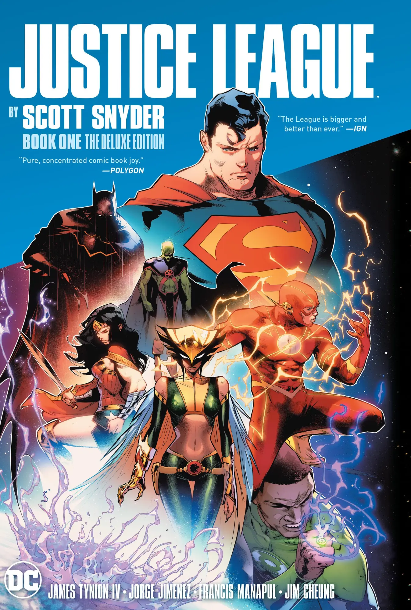 Cover: 9781401295219 | Justice League by Scott Snyder Book One Deluxe Edition | Scott Snyder