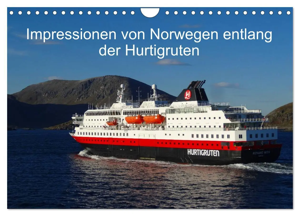 Cover: 9783516175219 | Impressionen von Norwegen entlang der Hurtigruten (Wandkalender...