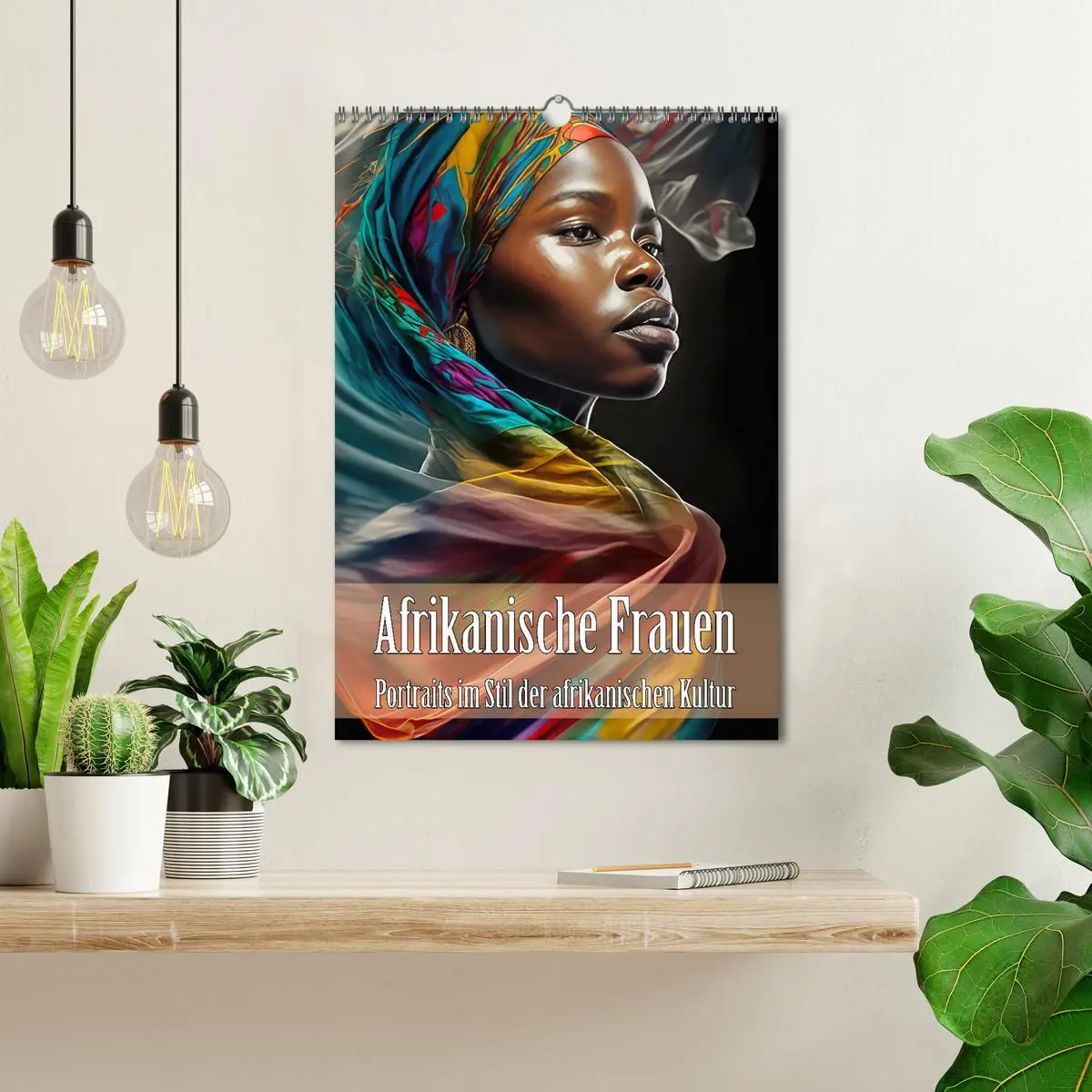 Bild: 9783516315219 | Afrikanische Frauen - Portraits im Stil der afrikanischen Kultur...