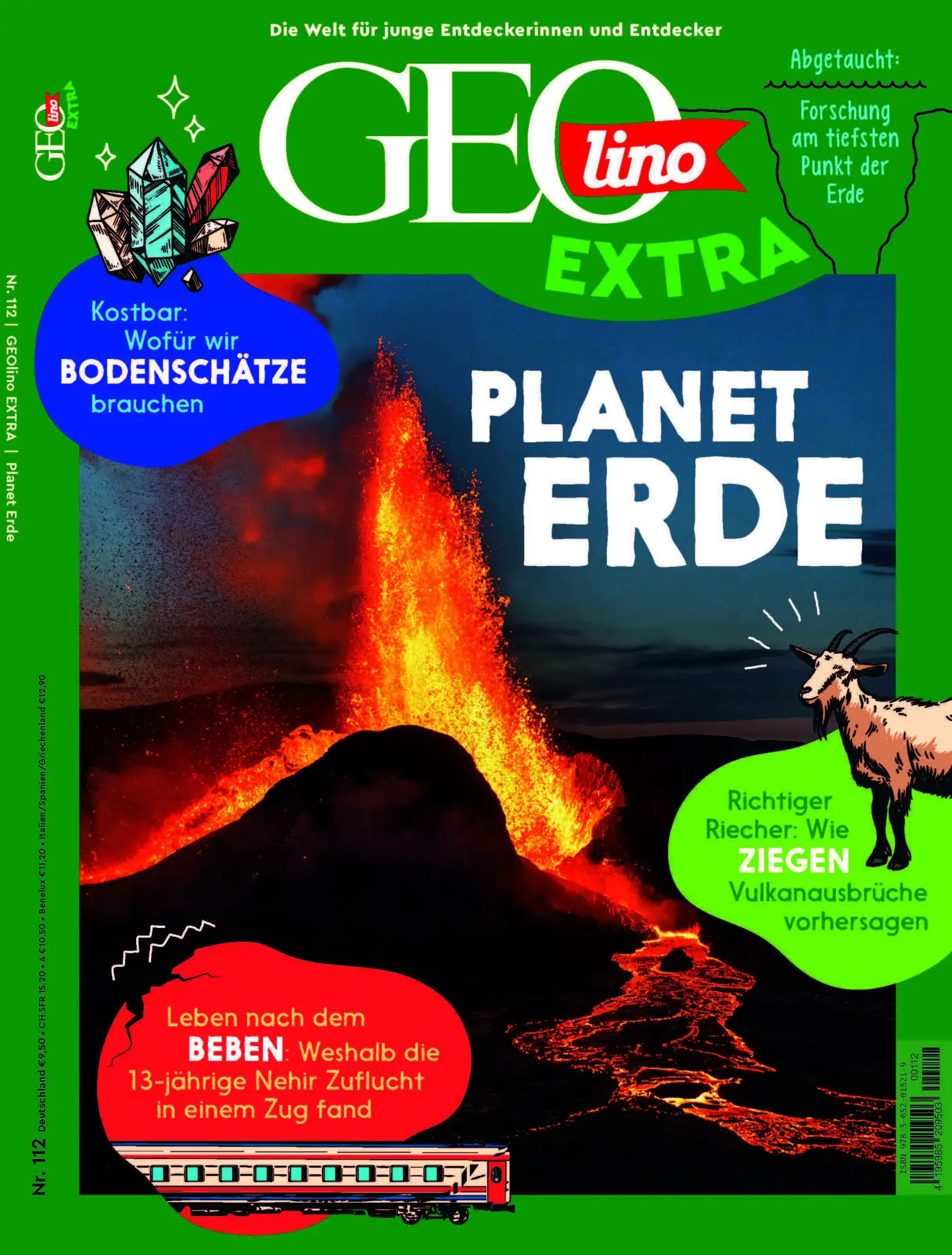 Cover: 9783652015219 | GEOlino extra 112/2025 - Planet Erde | Juliane van Treeck | Broschüre