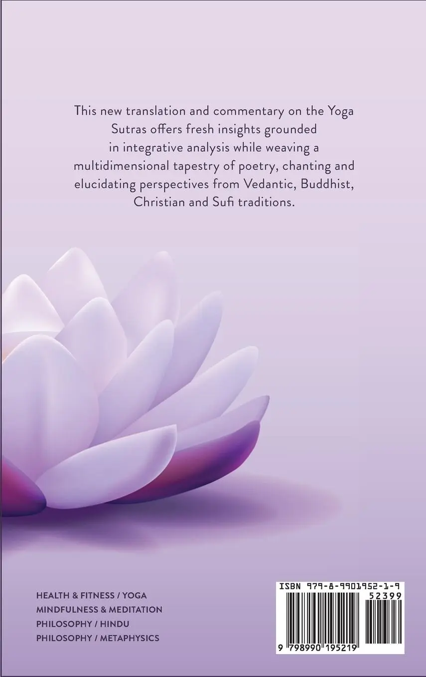 Rückseite: 9798990195219 | Yoga Sutras of Patanjali Part One, Pada One Sutras 1.1-1.29 A...