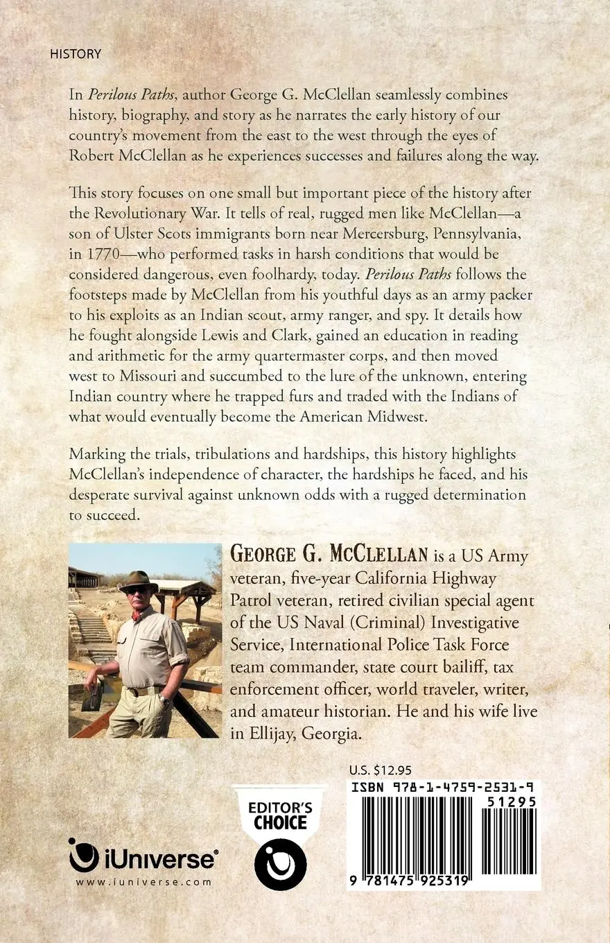 Rückseite: 9781475925319 | Perilous Paths | George G. McClellan | Taschenbuch | Englisch | 2012
