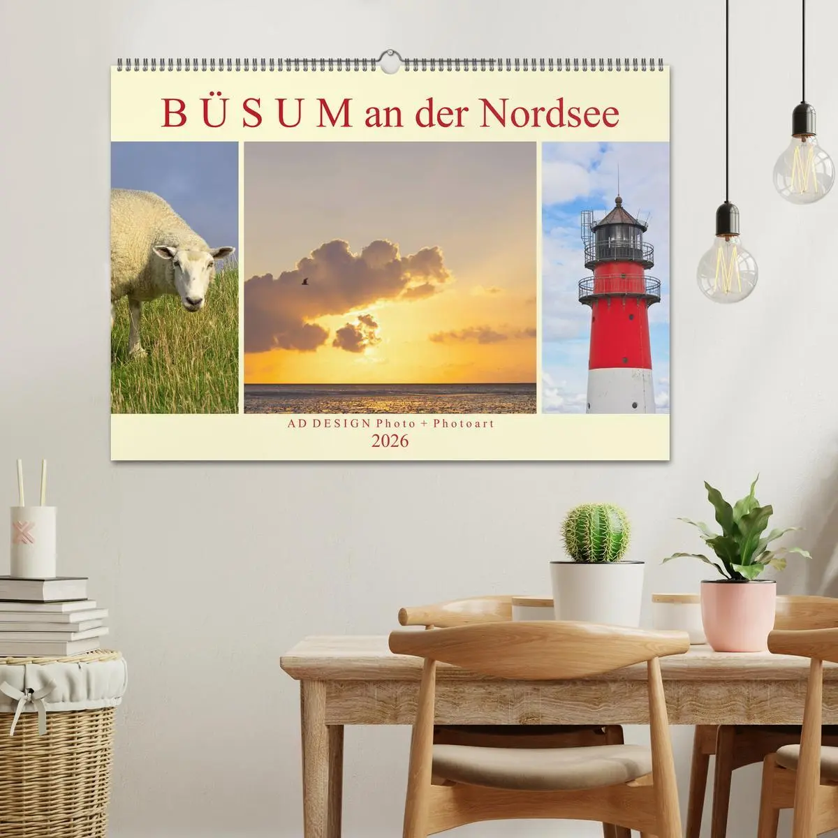 Bild: 9783516095319 | Büsum an der Nordsee (Wandkalender 2026 DIN A2 quer), CALVENDO...