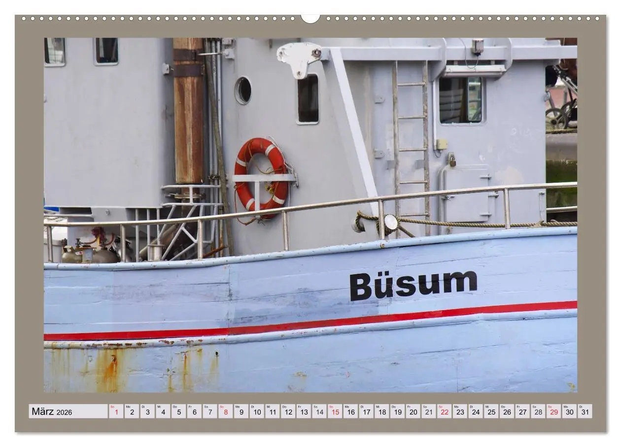 Bild: 9783516095319 | Büsum an der Nordsee (Wandkalender 2026 DIN A2 quer), CALVENDO...