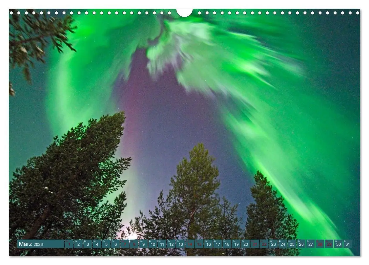 Bild: 9783516235319 | Finnisch Lappland (Wandkalender 2026 DIN A3 quer), CALVENDO...