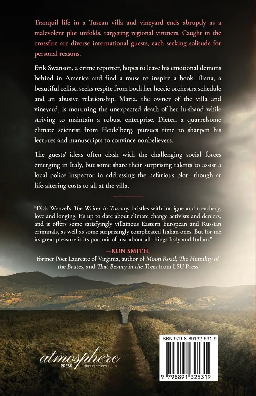 Rückseite: 9798891325319 | The Writer in Tuscany | Richard P. Wenzel | Taschenbuch | Englisch