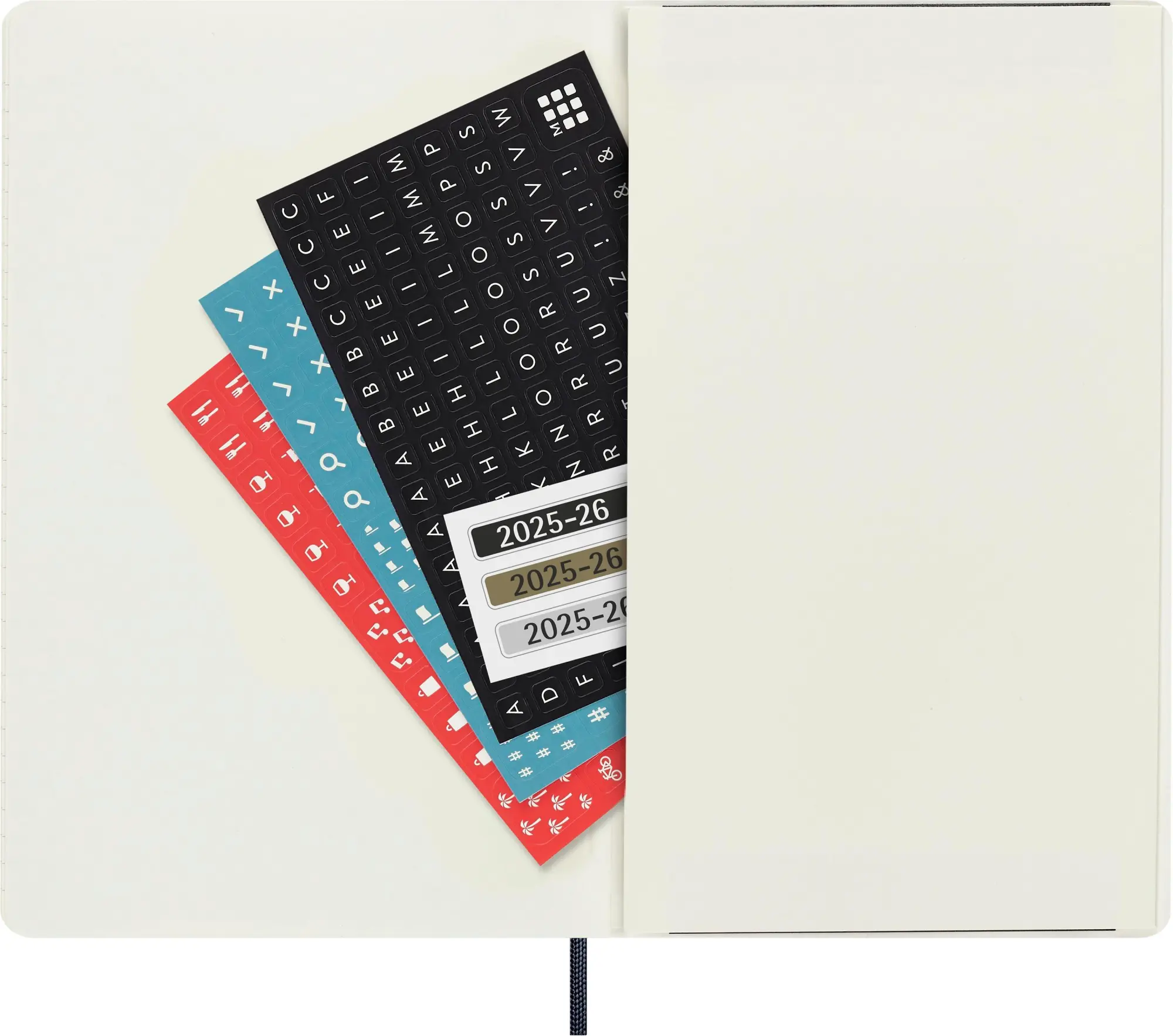 Bild: 8056999275419 | Moleskine 18 Monate Wochen Notizkalender 2025/2026, Large/A5, 1 Wo...